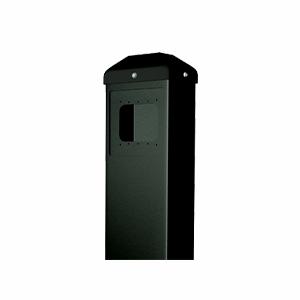 2-659-0180 - Black Bollard Post