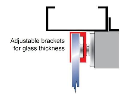 2-679-0160 Glass Door Kit
