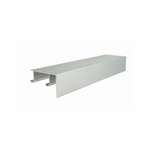 9820 - Aluminum Track with Grooved Fascia